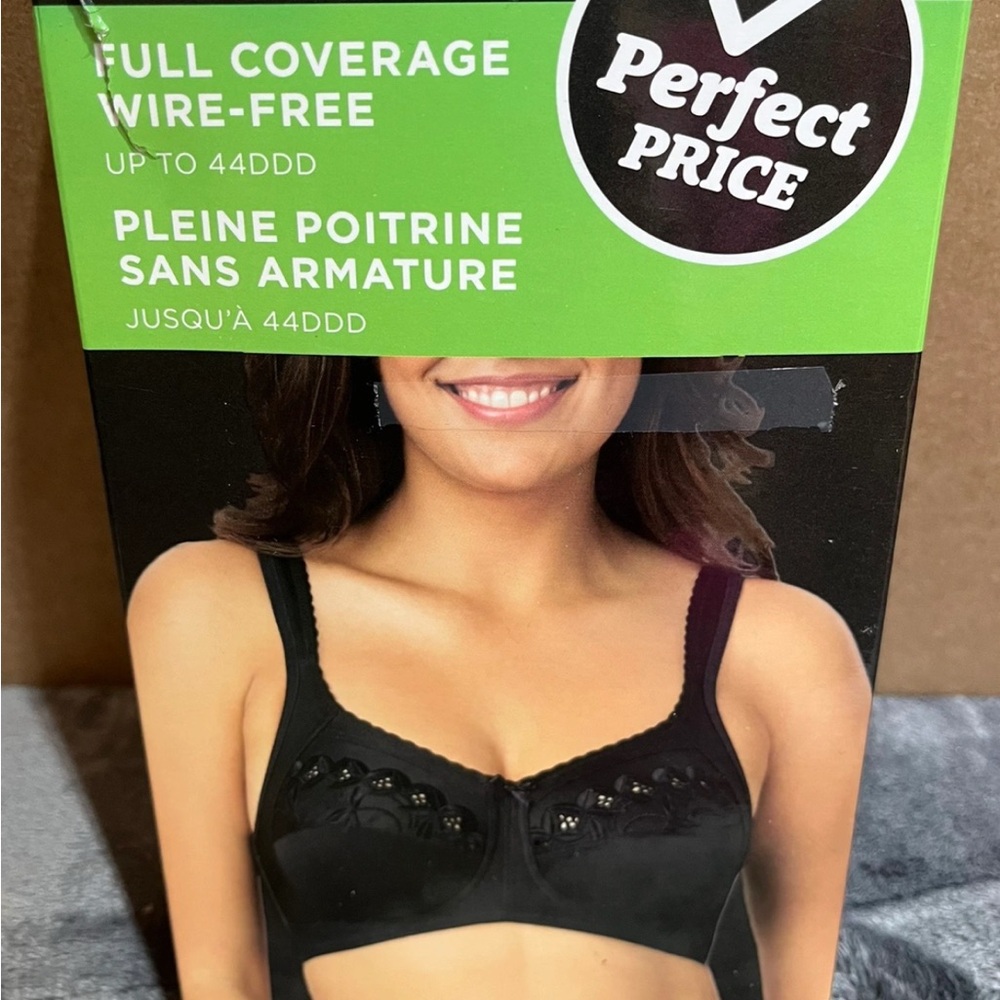 Warner's Full Coverage Wire-Free Bra 42DD